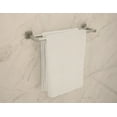 thumbnail image 2 of Duro 24" Wall-Mounted Double Towel Bar in Satin Nickel, 2 of 2