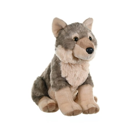 Wild Republic Wolf Plush, Stuffed Animal, Plush Toy, Gifts for Kids, Cuddlekins 12 Inches 12 in