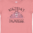 thumbnail image 4 of Inktastic Tiara 2nd Birthday Princess Girls Baby T-Shirt, 4 of 5