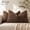 Beaver Fur, variant on Textured Chenille Lumbar Throw Pillow Cover 12x24, Dark Bronze