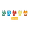 thumbnail image 3 of 50pcs Assortment 5A 10A 15A 20A 30A Car Blade Fuse With Clip Auto Standard Mini Fuse, 3 of 5