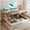 Beige, variant on VEANERWOOD Full Size Lift Up Storage Bed Frame with Storage Headboard with Charging Station, Dark Grey