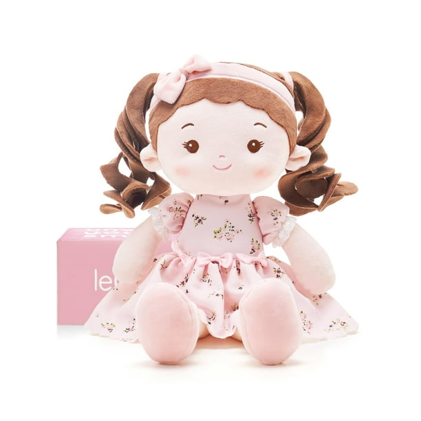 Muñeca LeyaDoll Soft de 40 cm, My First Baby, niña de 1 año