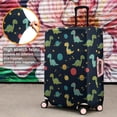 thumbnail image 4 of Blue Cartoon Dinosaurs Planets Pattern Luggage Cover Fashion Suitcase Cover Baggage Covers Fit 25-28 Inch Luggage (Go Travel), 4 of 5