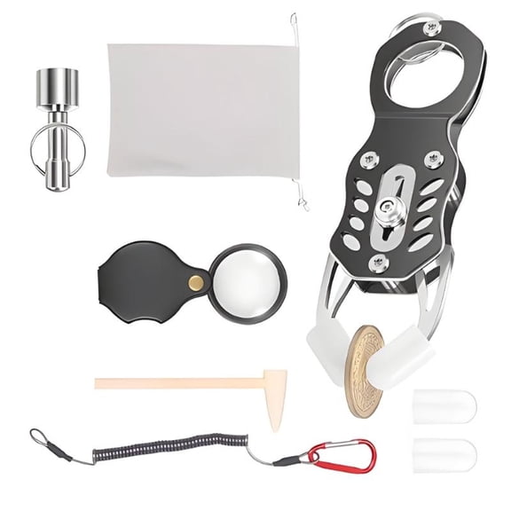 Advanced Vibration Based Coin Authenticator Kit With Protective Hammer And Jewelers Loupe For Accurate Results