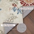 thumbnail image 4 of Haperlare Area Rug Modern Floral Washable Rugs Ultra Soft Boho Rugs Non Slip Low Pile Large Area Rug Thin Vintage Rug, 8' x 10' Beige, 4 of 5
