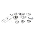thumbnail image 4 of de estufa de gas de utensilios de cocina de metal de 16 piezas, regalos de juguete para cocinar para niños, 4 of 9