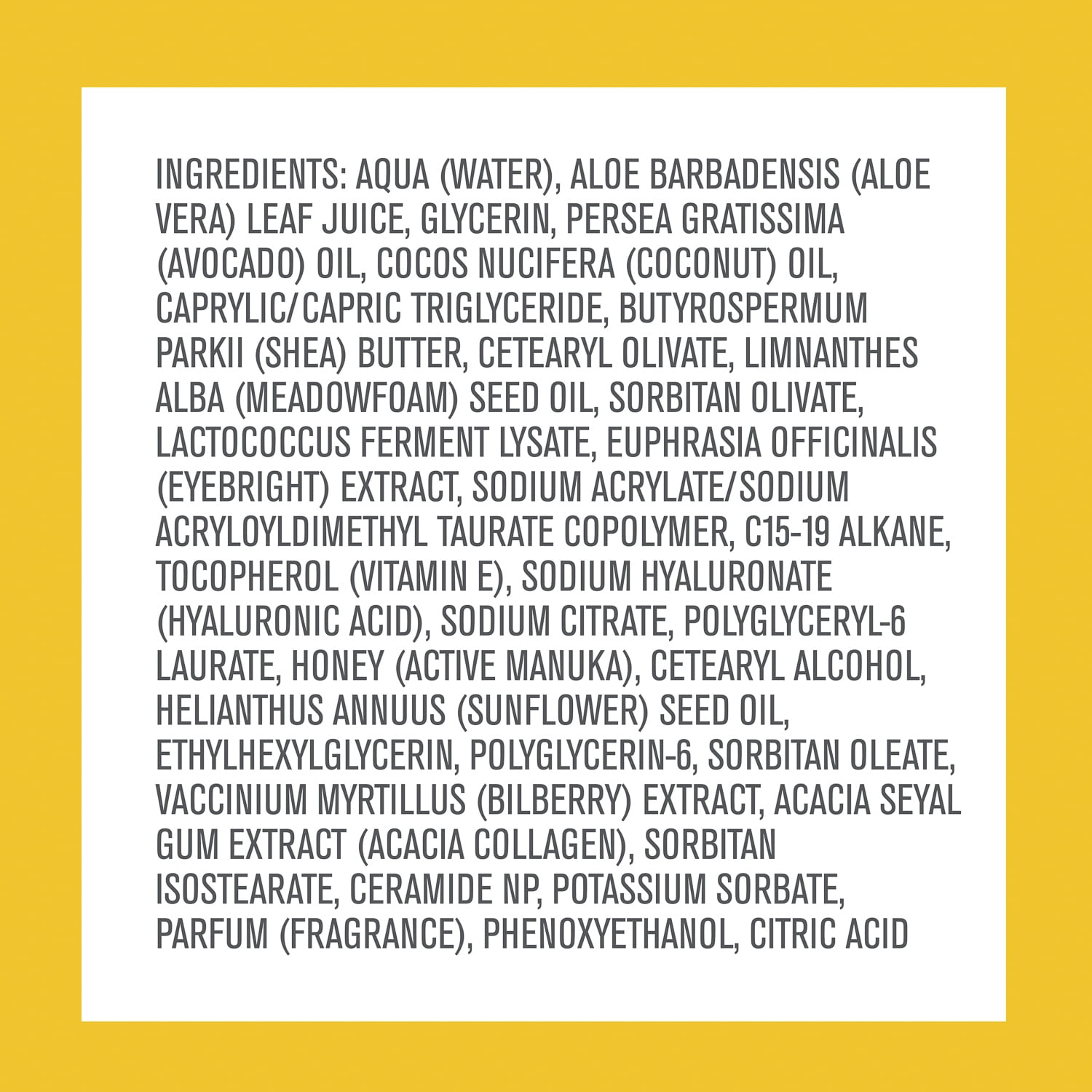 By Nature from New Zealand Manuka Honey & Collagen & Probiotics Eye Cream to Firm & Soothe Under-Eye Skin