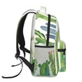 thumbnail image 3 of Fotbe Cartoon Cactus Pattern Casual Backpack for School, Travel, and Outdoor Activities - Durable, Lightweight, and Comfortable, 3 of 5