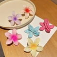 thumbnail image 7 of Sweet Summer Flower Women Girls Hair Ornament Duckbill Clip Bang Hairpin Ponytail Clip Hair Clips YELLOW, 7 of 7