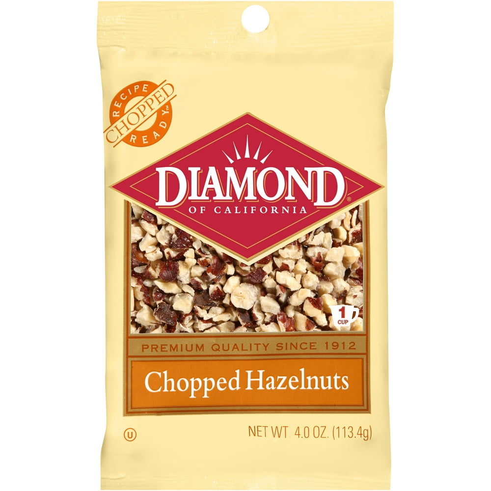 Diamond Chopped Hazelnuts 4 oz