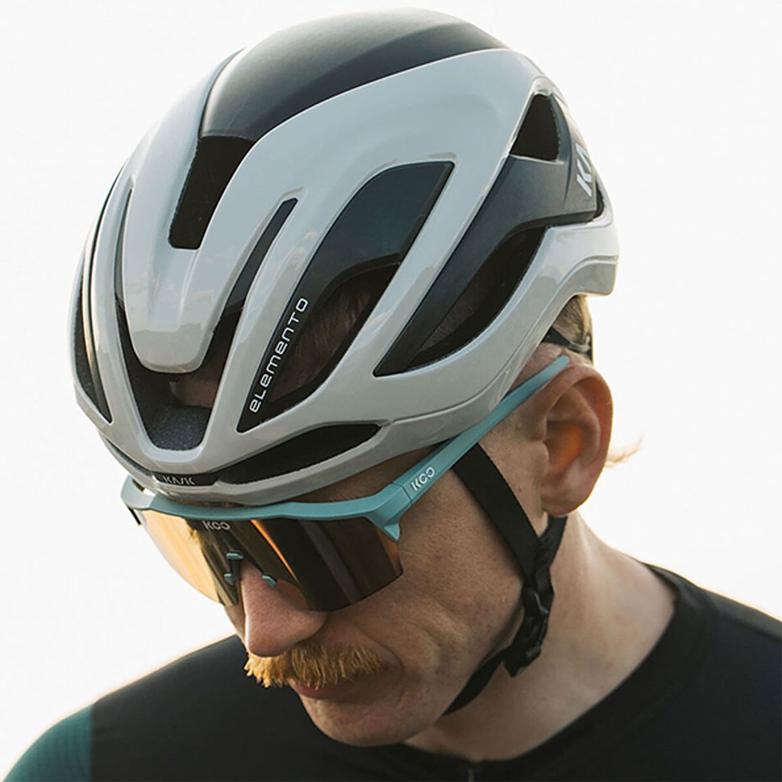 KASK Elemento Cycling Helmet, Color: Sporty Grey, Size: L