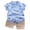 Blue, variant on Hiijoy Toddler Boys Outfits Dinosaur Print Short Sleeve Shirt and Shorts Set, Sizes 2-3T