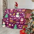 thumbnail image 2 of XINSHIDE Flannel Blanket Air Conditioning Blanket Padded Blanket Blanket Nap Blanket For Children Navidad, 2 of 4