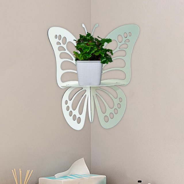 Estantería de pared elegante para decoración del hogar