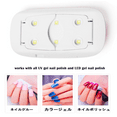 thumbnail image 3 of UV LED nail dryer Mini Gel nail lamp Portable Curing light for Gel Nail Polish, 3 of 5