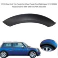thumbnail image 4 of FeiKong 2023 1 pieza de moldura de arco de rueda guardabarros de rueda de coche guardabarros delantero izquierdo superior 51131505867 reemplazo para BMW MINI COOPER 2002-2008, 4 of 5