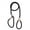 Black, variant on Dog Leash No Buckle Slip Lead Dog Leash Heavy Duty No Pull Leash for Small Medium Dogs Knot-free Design with Adjustable Stopper for Training Walking