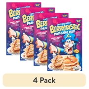 (4 pack) Cap'n Crunch Berrytastic Pancake Mix, 24 oz Box