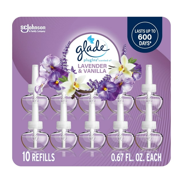 Air Freshener Refill Glade PlugIns Lavender & Vanilla 200mL