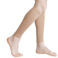 thumbnail image 1 of Manchon de Jambe de Qualité Médicale Haute Élasticité Chaussettes de Compression Sans Pieds Adaptées pour l'Entraînement, 1 of 5
