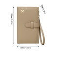 thumbnail image 3 of Fiudx Ofertas flash del día solo en línea Cartera segura con múltiples ranuras para tarjetas e identificación, 3 of 6