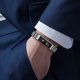 thumbnail image 4 of Bandas de repuesto de metal compatibles con bandas Fitbit Alta Hr, correa de pulsera de metal ajustable para Fitbit Alta Hr 2 7 / Fitbit Alta 2 6 tamaño pequeño y grande Adepaton WMCH-452, 4 of 5
