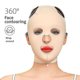 thumbnail image 3 of 2pcs-lot Face Lift V Shaper Mask Facial Adelgazamiento Vendaje Barbilla Levantamiento de mejillas Cinturón Antiarrugas Adelgazamiento Vendaje V Shaper Cara completa (caqui) Ns2 kaili Sencillez, 3 of 4
