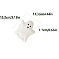 thumbnail image 3 of JoyMoreHome Halloween Ceramic Ghost Plate, Reusable Halloween Tray Decoration for Desserts, Salads, Snacks, Candy, Halloween Party Supplies, 3 of 7
