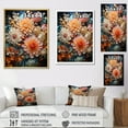thumbnail image 4 of Designart "Flowers of the Sea Peach Coastal Beauty I" Floral Canvas Art Print, 4 of 5