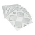 thumbnail image 3 of Etiqueta de la pared del baño, 10 piezas de papel de pared del baño etiqueta a prueba de aceite decoración del hogar características líderes de clase, 3 of 8