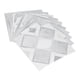 thumbnail image 3 of Decoración del hogar, 10 Uds. Papel de pared para baño, pegatina autoadhesiva, papel tapiz para el hogar, funcionamiento suave Jadeshay A, 3 of 8