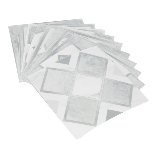 Decoración del hogar, 10 piezas de papel de pared para baño, papel tapiz impermeable, papel tapiz para el hogar, rendimiento finamente ajustado Jadeshay A
