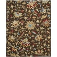 thumbnail image 2 of SAFAVIEH Jardin Dulcibella Floral Wool Area Rug, Brown/Multi, 4' x 6', 2 of 2