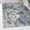 Gray, variant on Luxe Weavers Modern Abstract Blue 8x10 Area Rug, Contemporary Stain Resistant Carpet