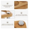 thumbnail image 3 of FENGGUIQU 1Set Wooden Cup Display Rack For Home Decoration And Restaurant 22X14CM, 3 of 4
