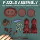 thumbnail image 3 of Fiudx Ofertas flash Artículos en oferta Juego de matemáticas, equilibrio, conteo, juguetes con forma de dinosaurio para niños y niñas, juguete educativo con números, 3 of 4