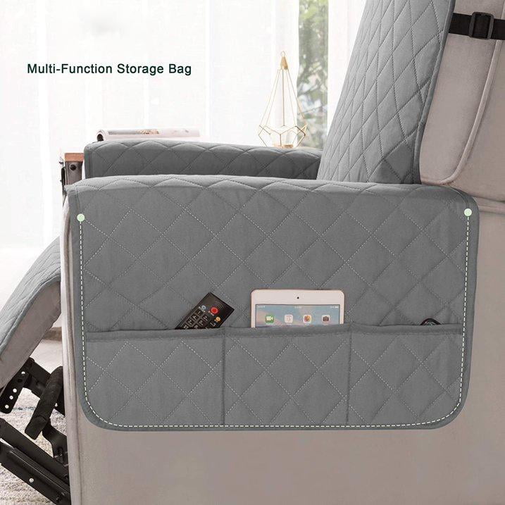 Sofa Covers, Waterproof Couch Cover 3 Cushion Couch Machine Washable, Omewoold Couch Cushion Covers Non Slip Furniture Protector Slipcover for Pets Dogs Kids Living Room (Gray, 70")