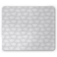 thumbnail image 1 of Abstract Mouse Pad, Simplistic Pattern of Hand Drawn Thin Line Whirlpool Circles in Neutral Tone, Rectangle Non-Slip Rubber Mousepad, Pale Taupe White, by Ambesonne, 1 of 2