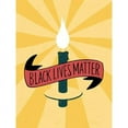 thumbnail image 2 of Black Lives Matter - Candle Poster Print by Emily Rasmussen, 2 of 2