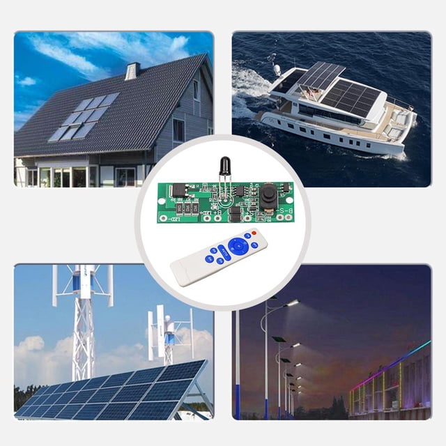 Panel de alumbrado público solar de 3,2 V/3,7 V Placa de circuito solar con control remoto