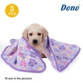 thumbnail image 2 of Mantas para perros pequeños Dono Soft Fluffy Paw P, paquete de 3, 2 of 7