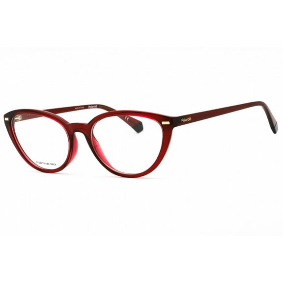 Polaroid Core PLD D432 0C9A 00 Women's Red Cat Eye Eyeglasses