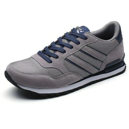 

2022 New Leather Men Shoes Sneakers Trend Casual Shoe Breathable Leisure Male Running Sneakers Non-slip Footwear Walking Shoes
