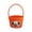 Orange, variant on Halloween Baskets, 9x14'' Bucket Cotton Rope Woven Boo Baskets Halloween Candy Bucket Pumpkin Basket for Girl/Boy Snack Grocery Bags for Party Favor - Blue