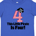 thumbnail image 4 of Inktastic Pirate 4th Birthday Party Boys or Girls Toddler T-Shirt, 4 of 5