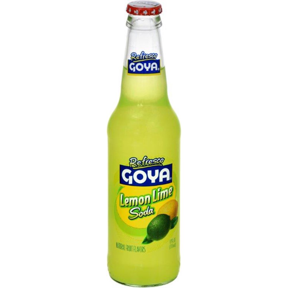 Goya Lemon Lime Soda, 12 oz