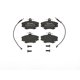 thumbnail image 1 of BALATAS BAJOS METALES APRIO 2008 al 2010 NISSAN 1.6L L4 Delanteras BREMBO ., 1 of 5