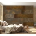 thumbnail image 6 of Tiptophomedecor Background & Patterns Wallpaper Wall Mural - Golden Copper Tiles, 6 of 8