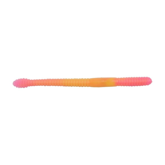 Berkley PBBFSHW4-PL PowerBait Floating Steelhead Worm Soft Bait 4", Pink Lemonade, Bag, PowerBait Floating Steelhead Worm Soft Bait 4"
